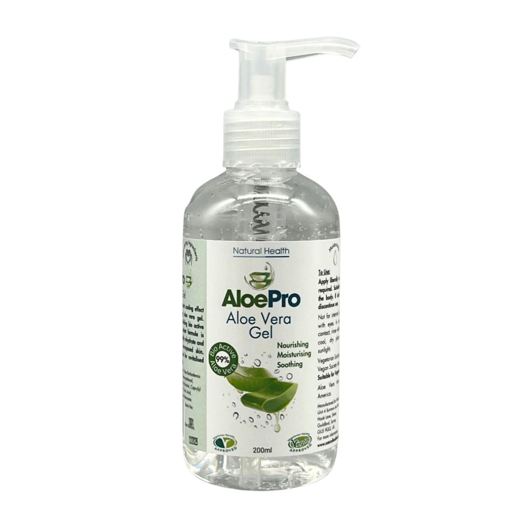 AloePro Natural Soothing Aloe Gel UK 200ml