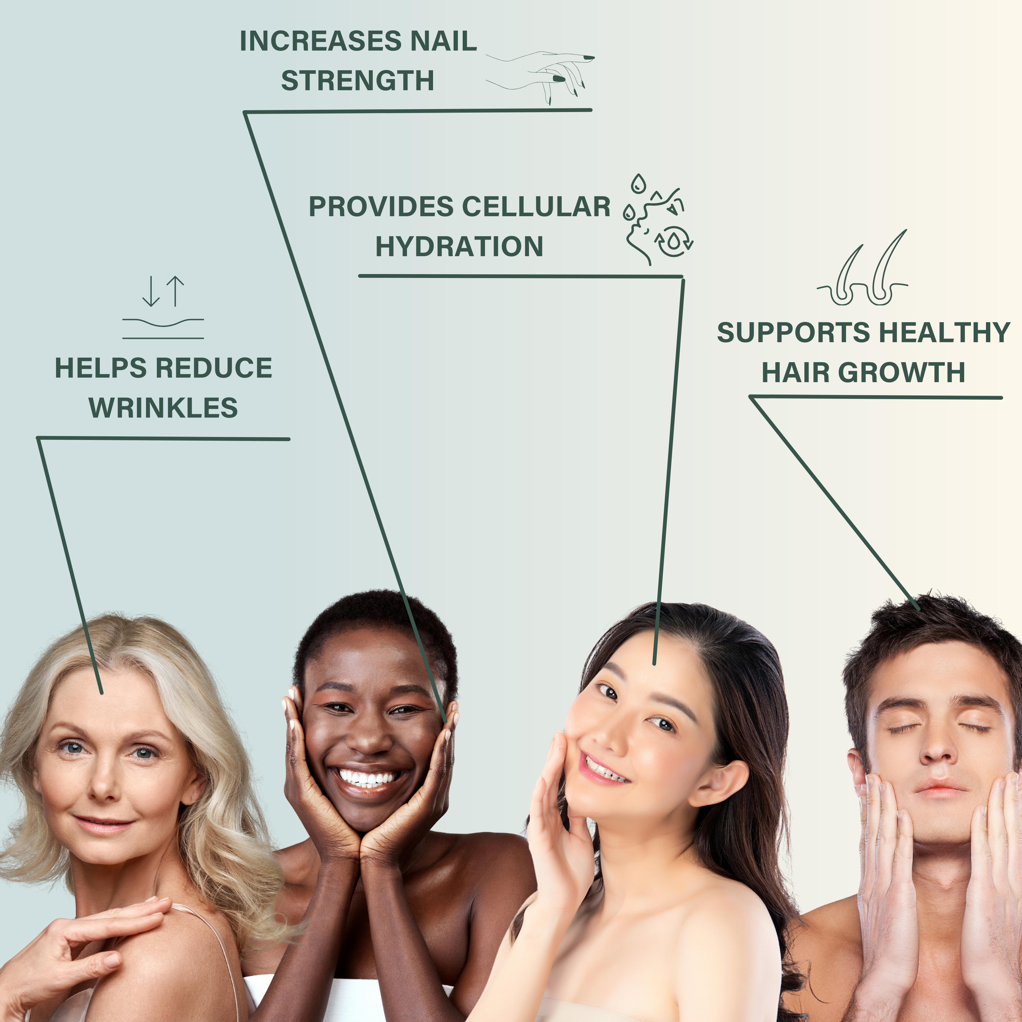 Pure Marine Collagen Peptides Powder 10,000Mg (NB)