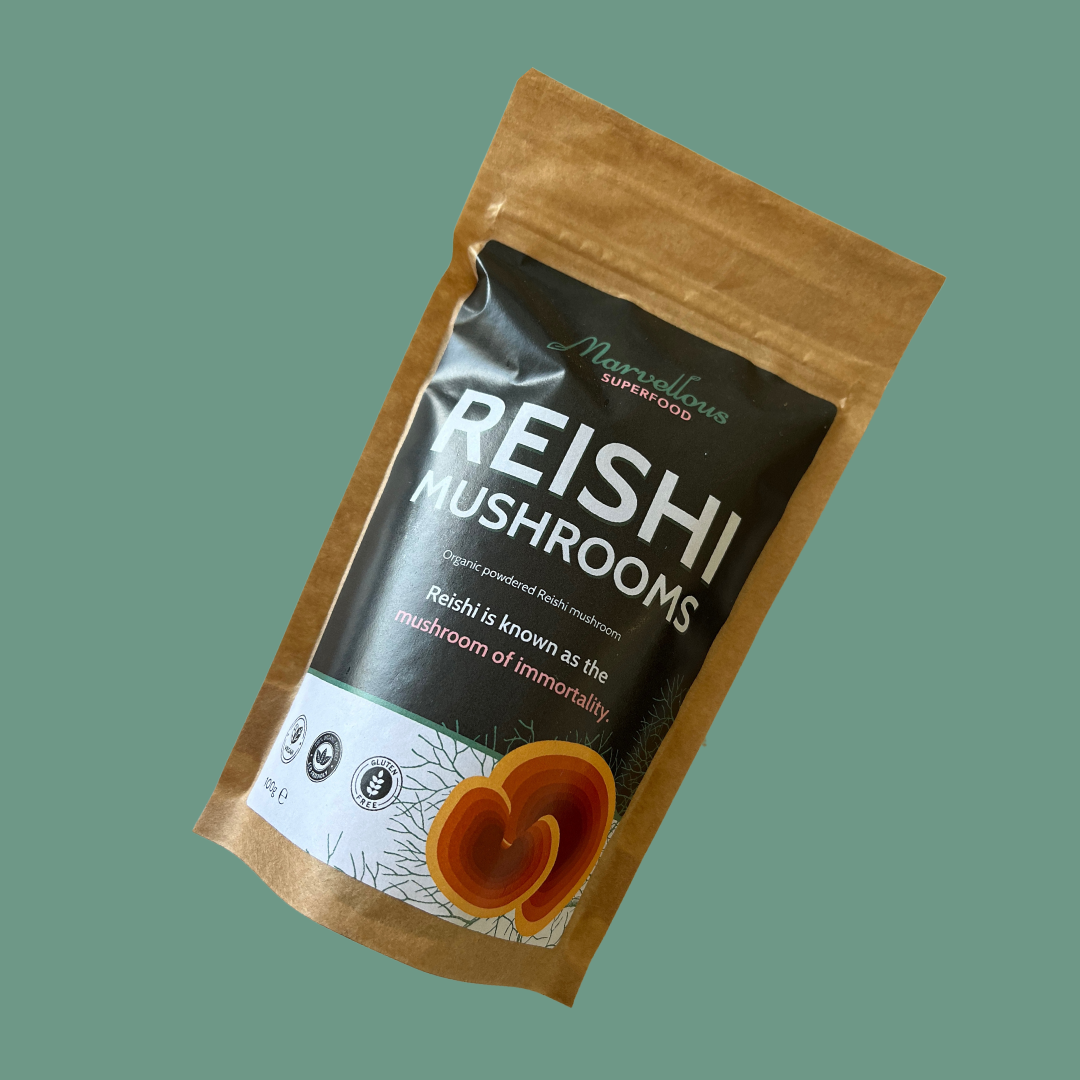 Organic Reishi mushroom powder
