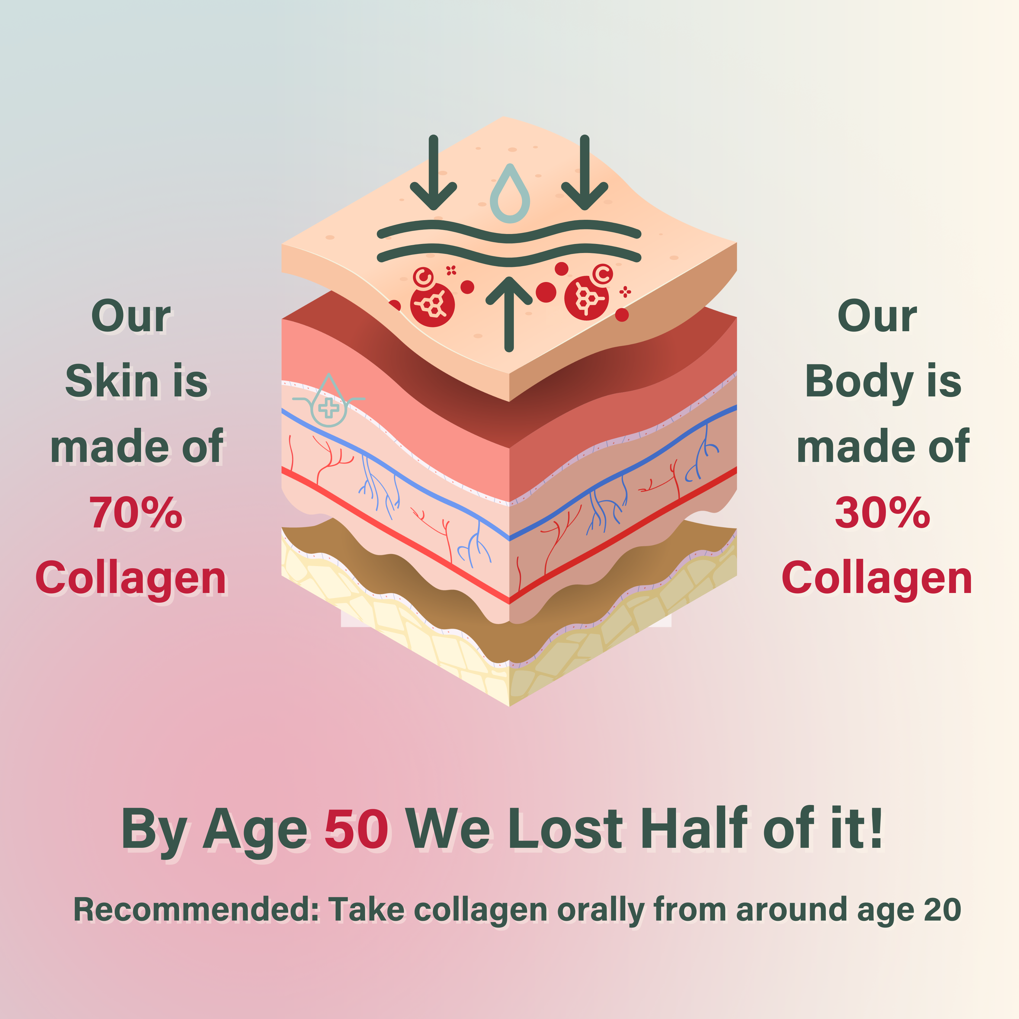 Pure Grass Fed Bovine Collagen Peptides Powder 10,000Mg (NB)