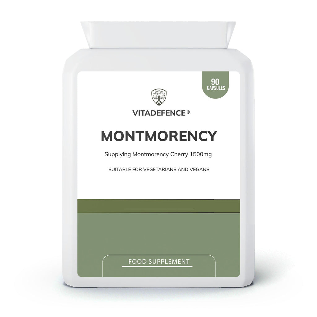 Vitadefence® Montmorency | Pure Cherry Extract 1500mg – 90 Capsules