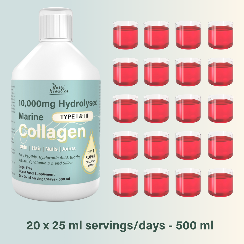 6-in-1 Hydrolysed Marine Collagen 10,000Mg (NB)