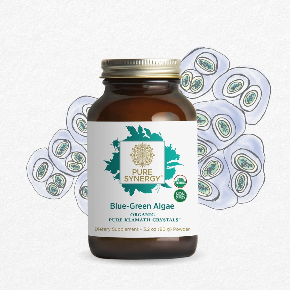 Pure Synergy Organic Blue-Green Algae Powder