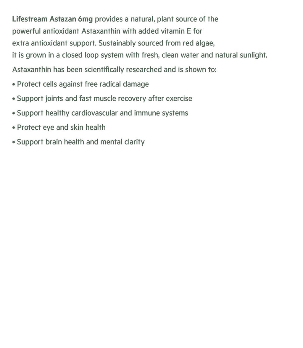 Lifestream Astazan Capsules