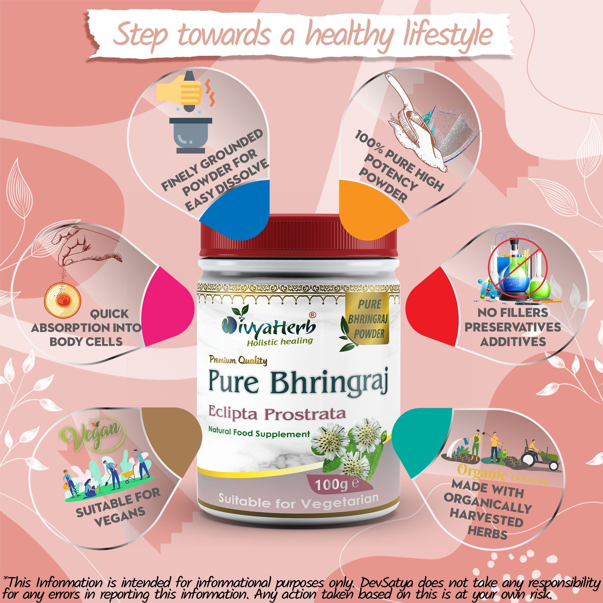 Pure Bhringraj Powder
