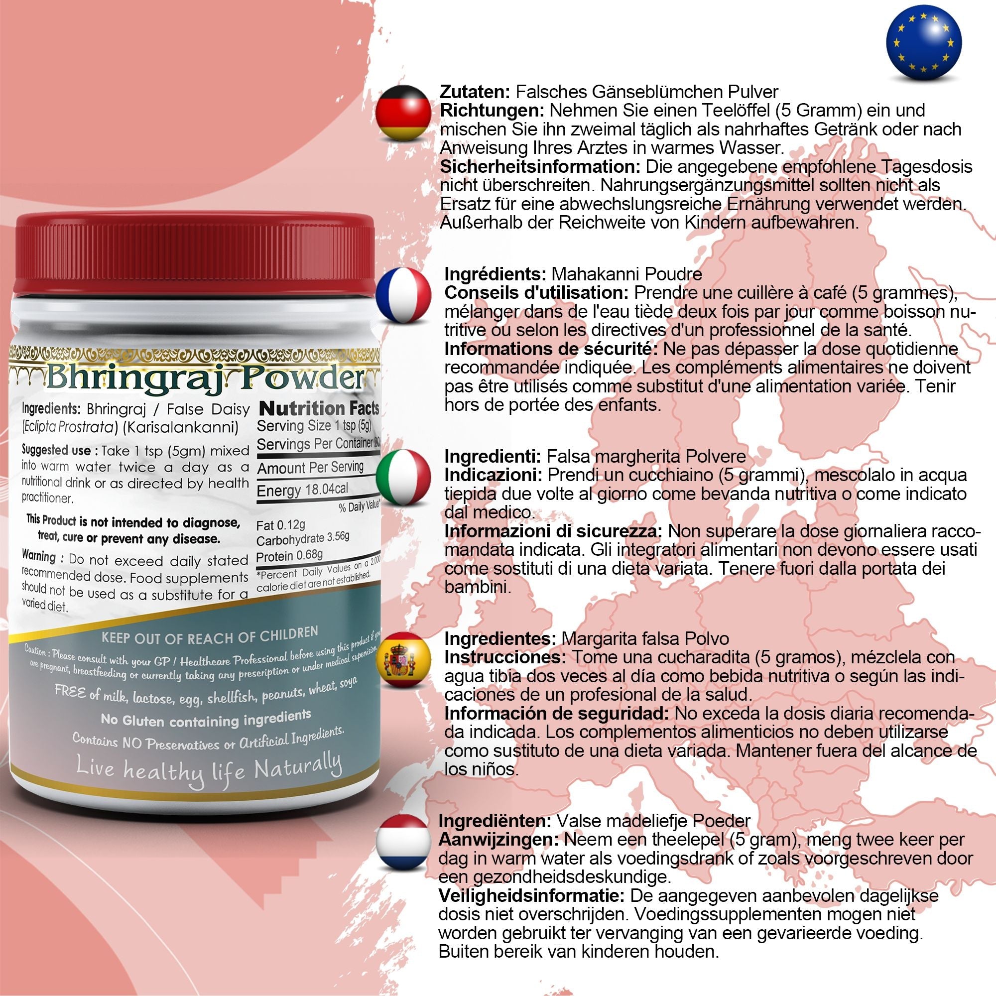 Pure Bhringraj Powder