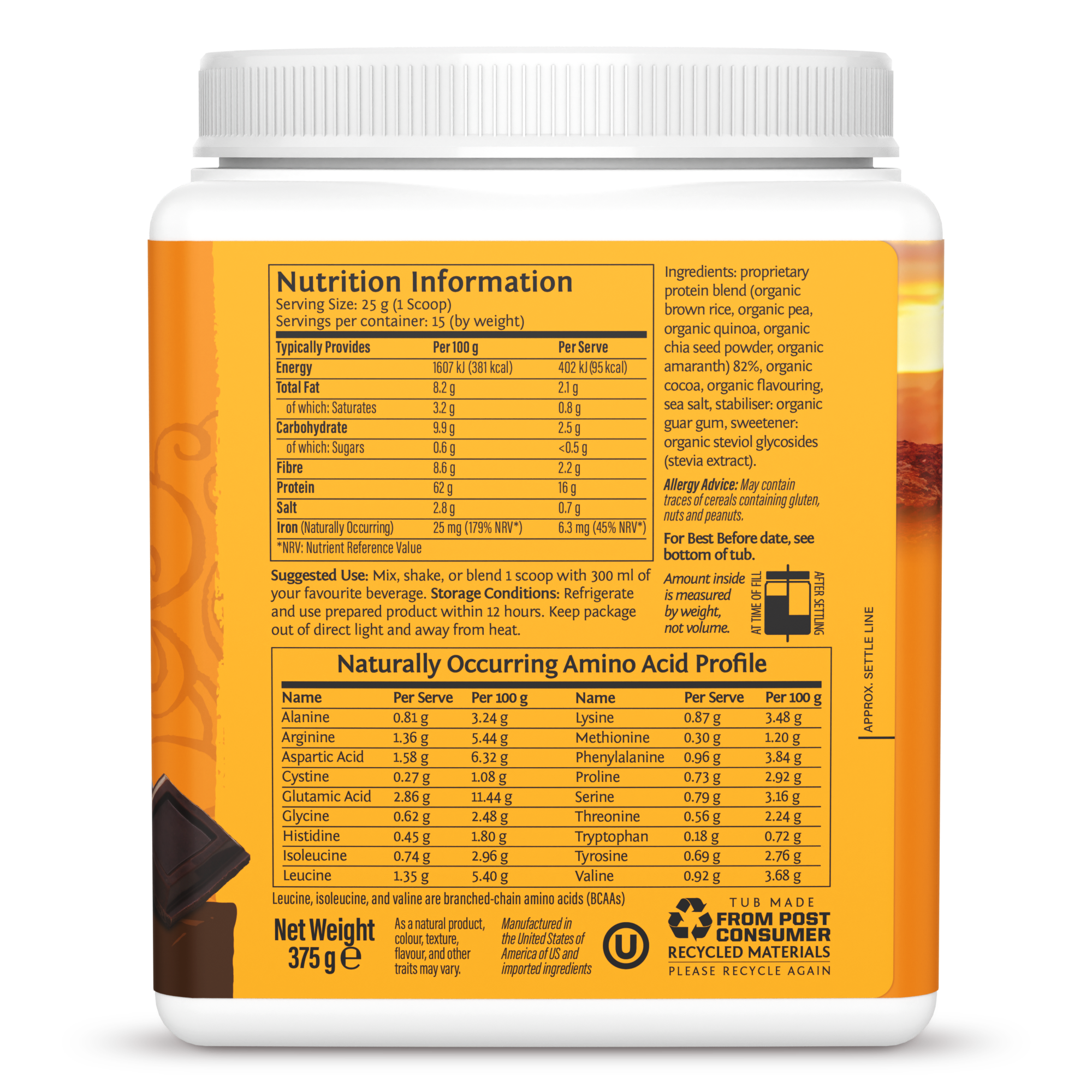 Sunwarrior Classic Plus Protein