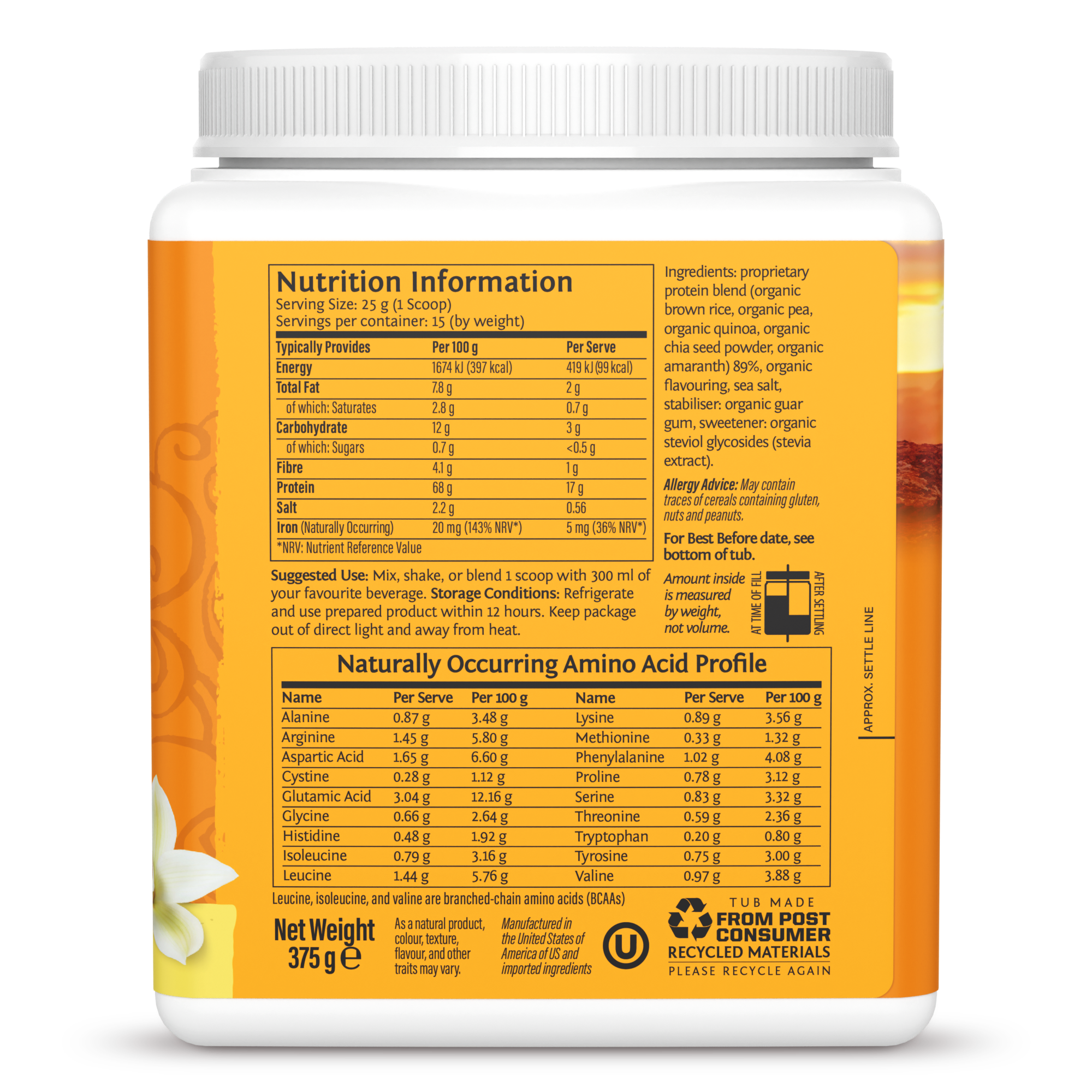 Sunwarrior Classic Plus Protein