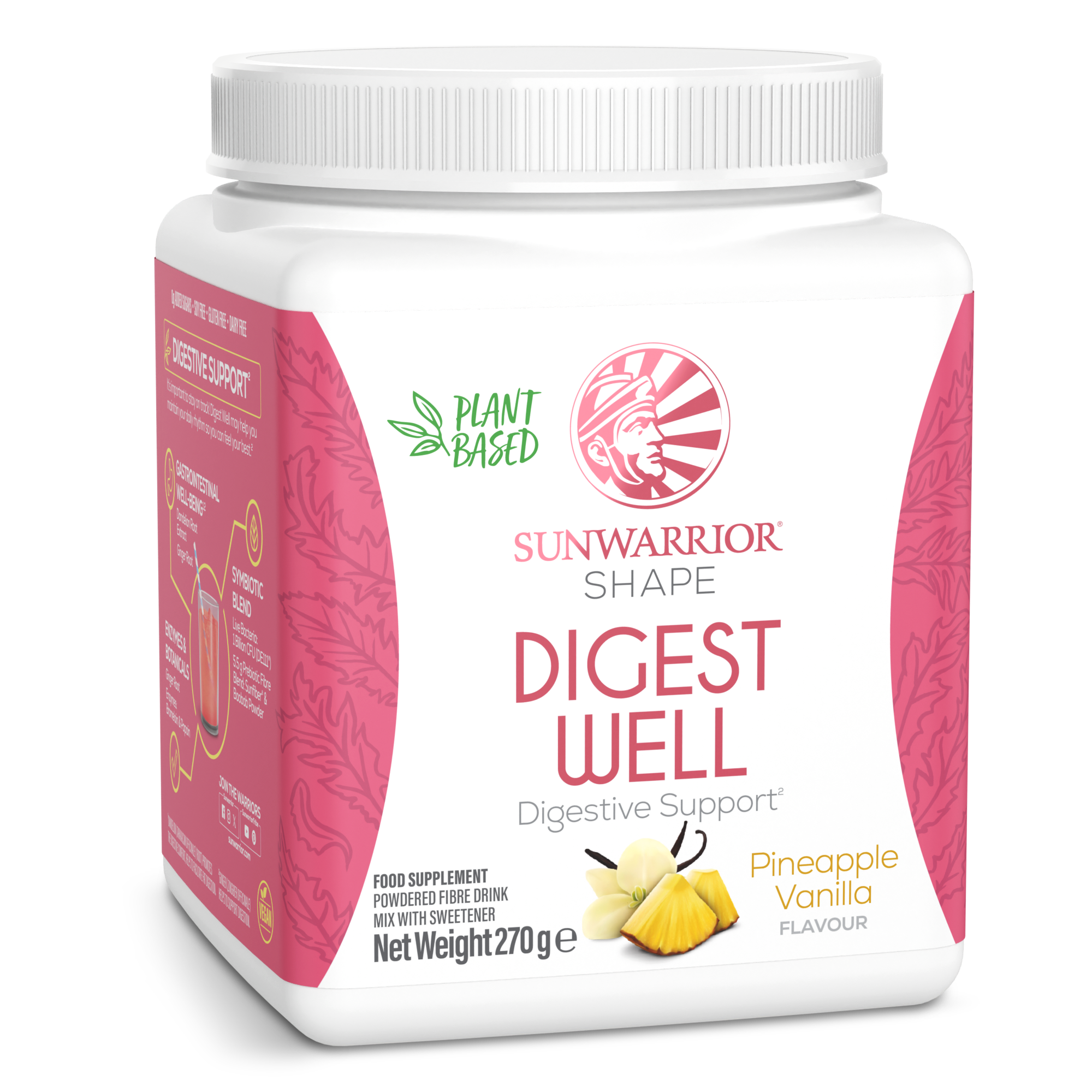 Shape Digest Well Pineapple Vanilla 30 Servings (270g)