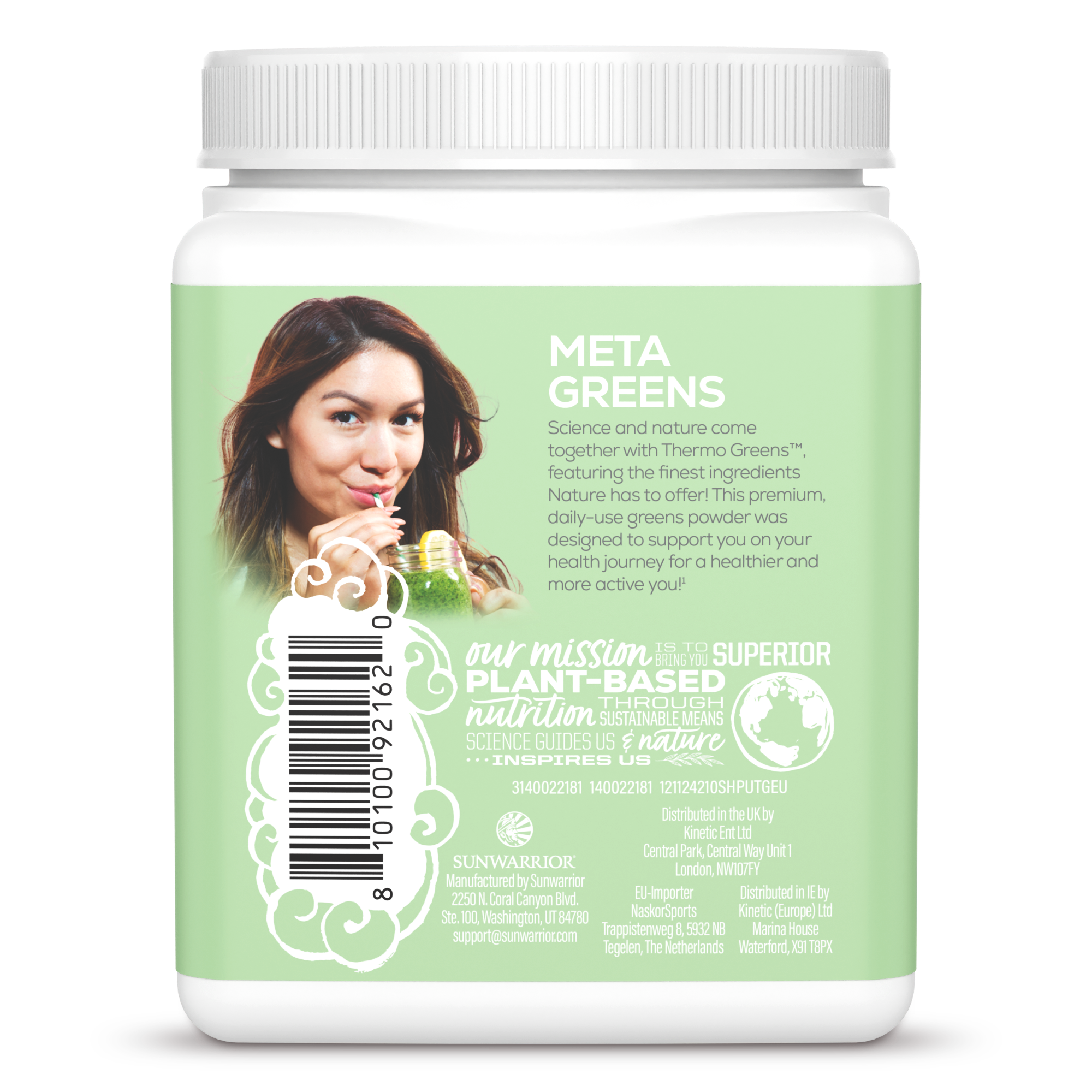 Shape Thermo Greens Unflavoured 30 Servings (210g)