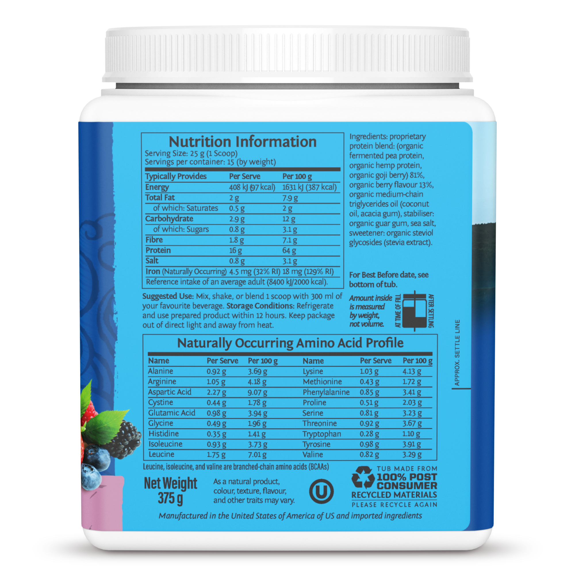 Sunwarrior Warrior Blend Protein