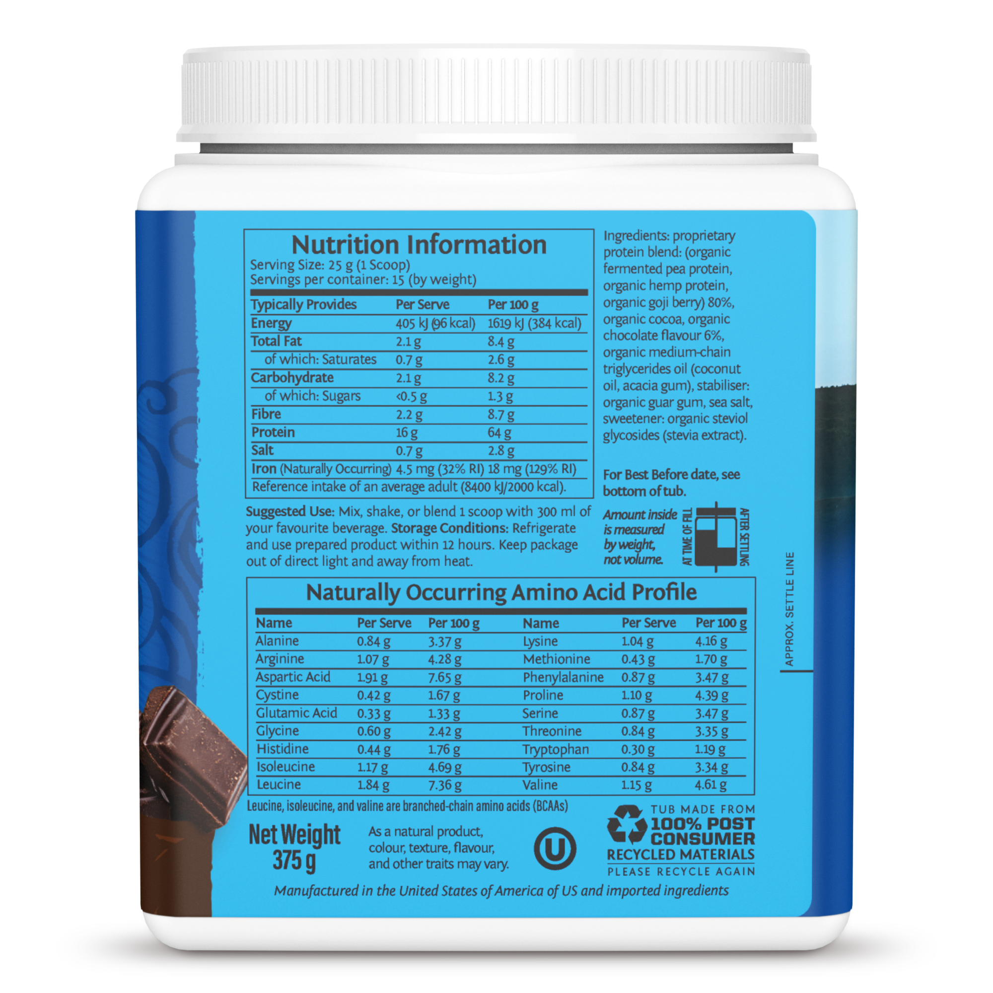 Sunwarrior Warrior Blend Protein