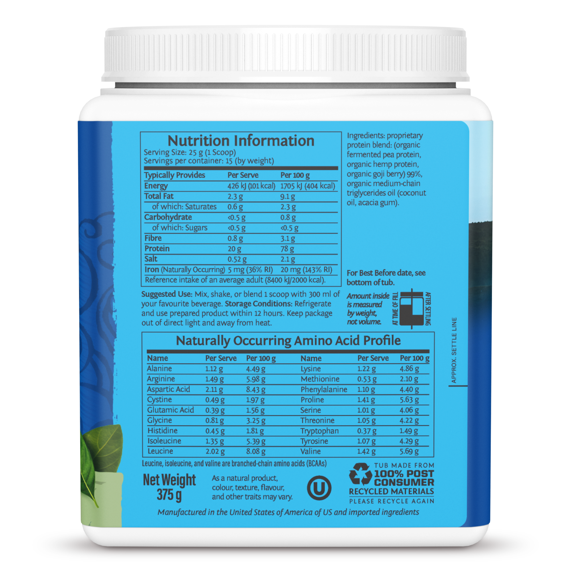 Sunwarrior Warrior Blend Protein