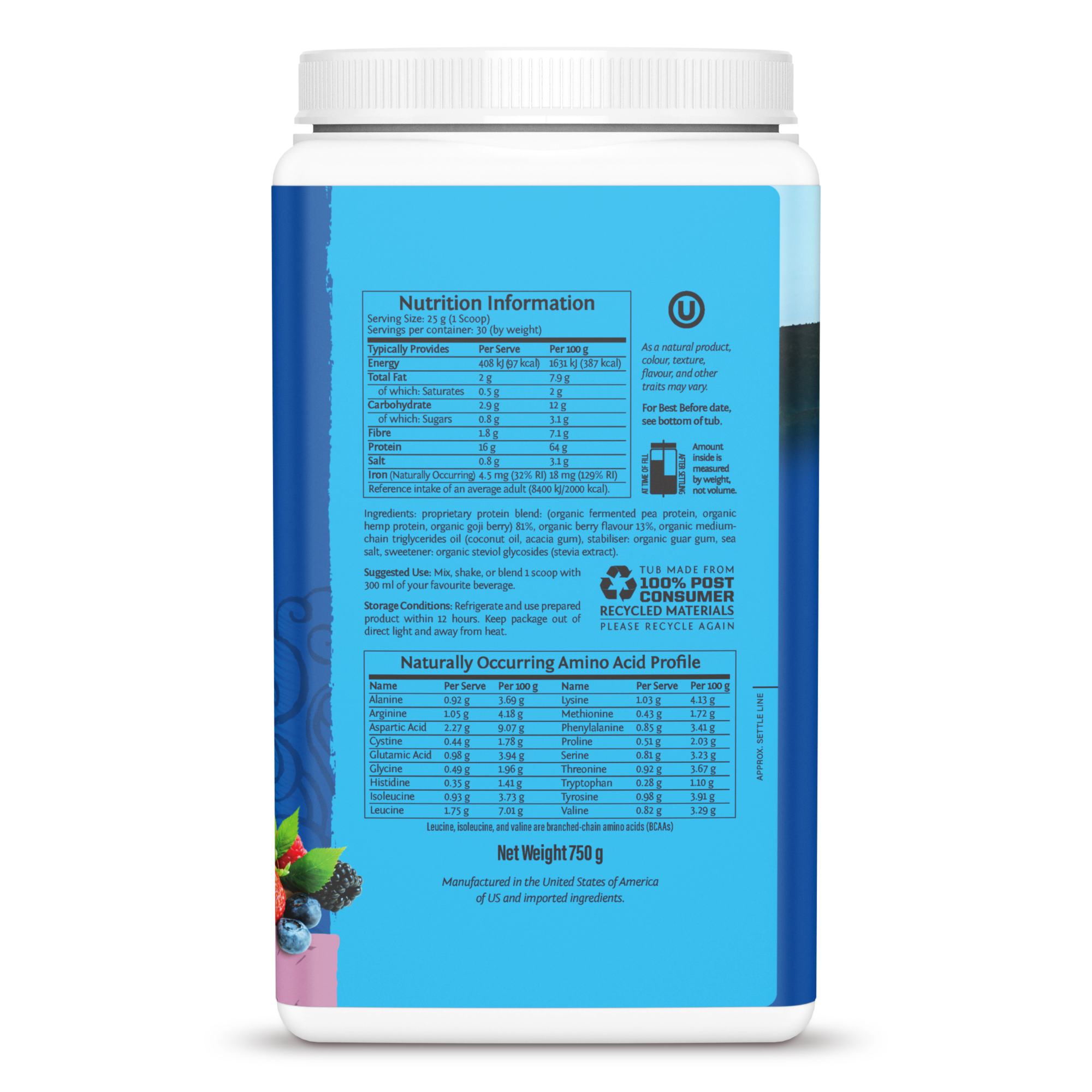 Sunwarrior Warrior Blend Protein