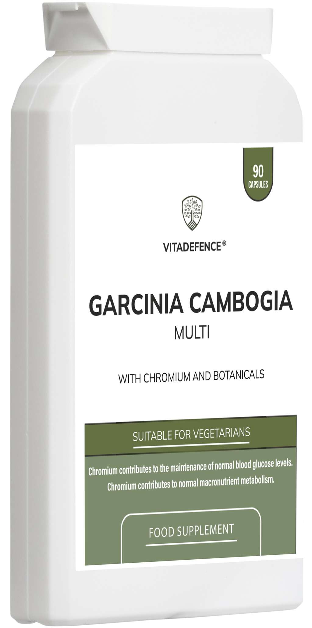 Vitadefence® Garcinia Cambogia Multi | With Chromium & Green Coffee Bean – 90 Capsules