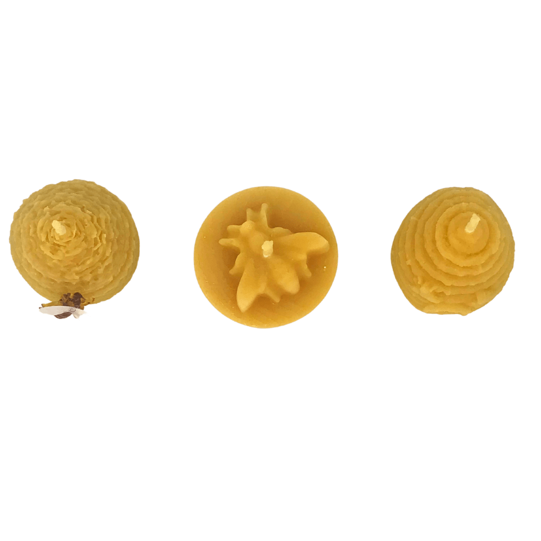 Bee Happy Gift Pack 3 Candles - Pure Beeswax Candle