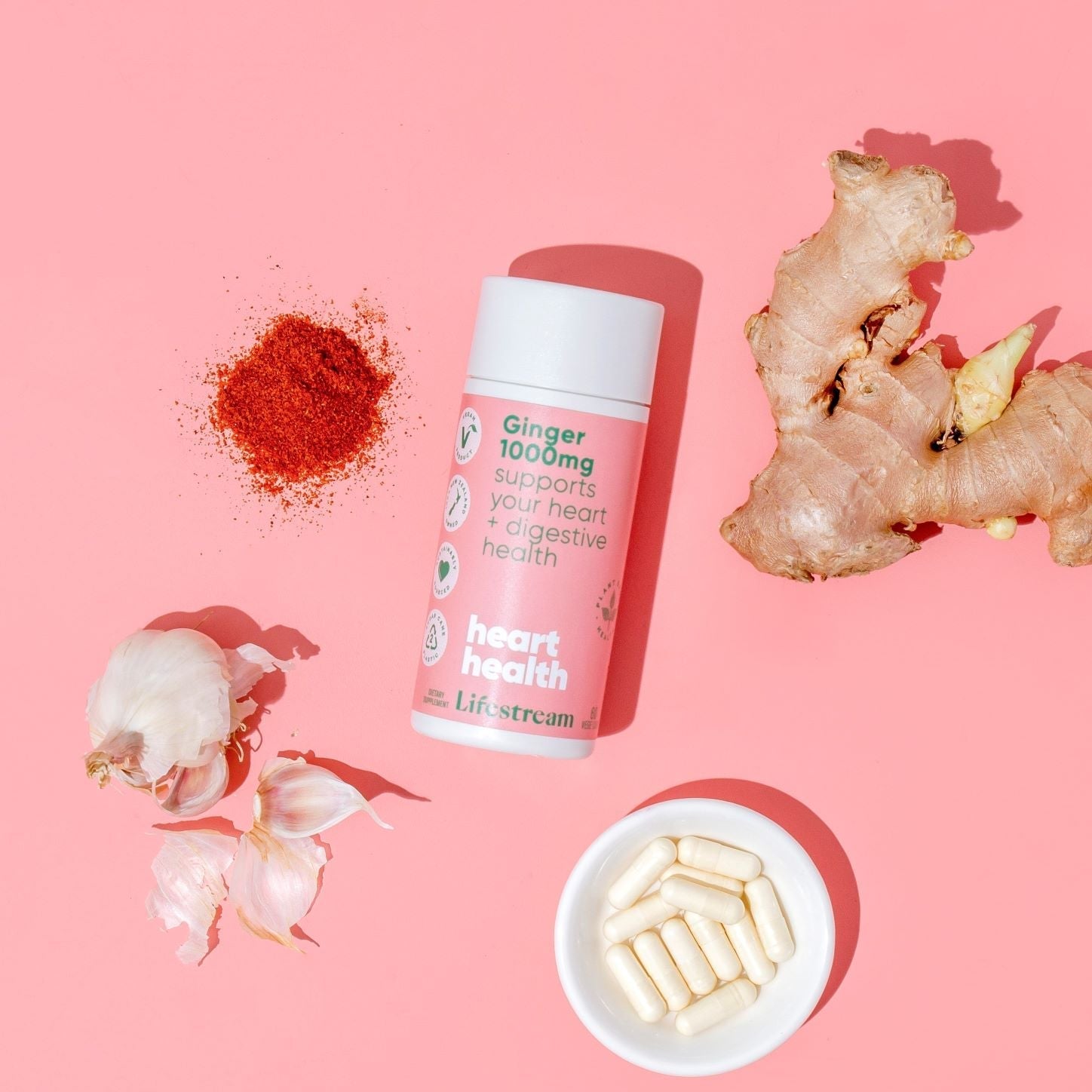 Lifestream Ginger Capsules