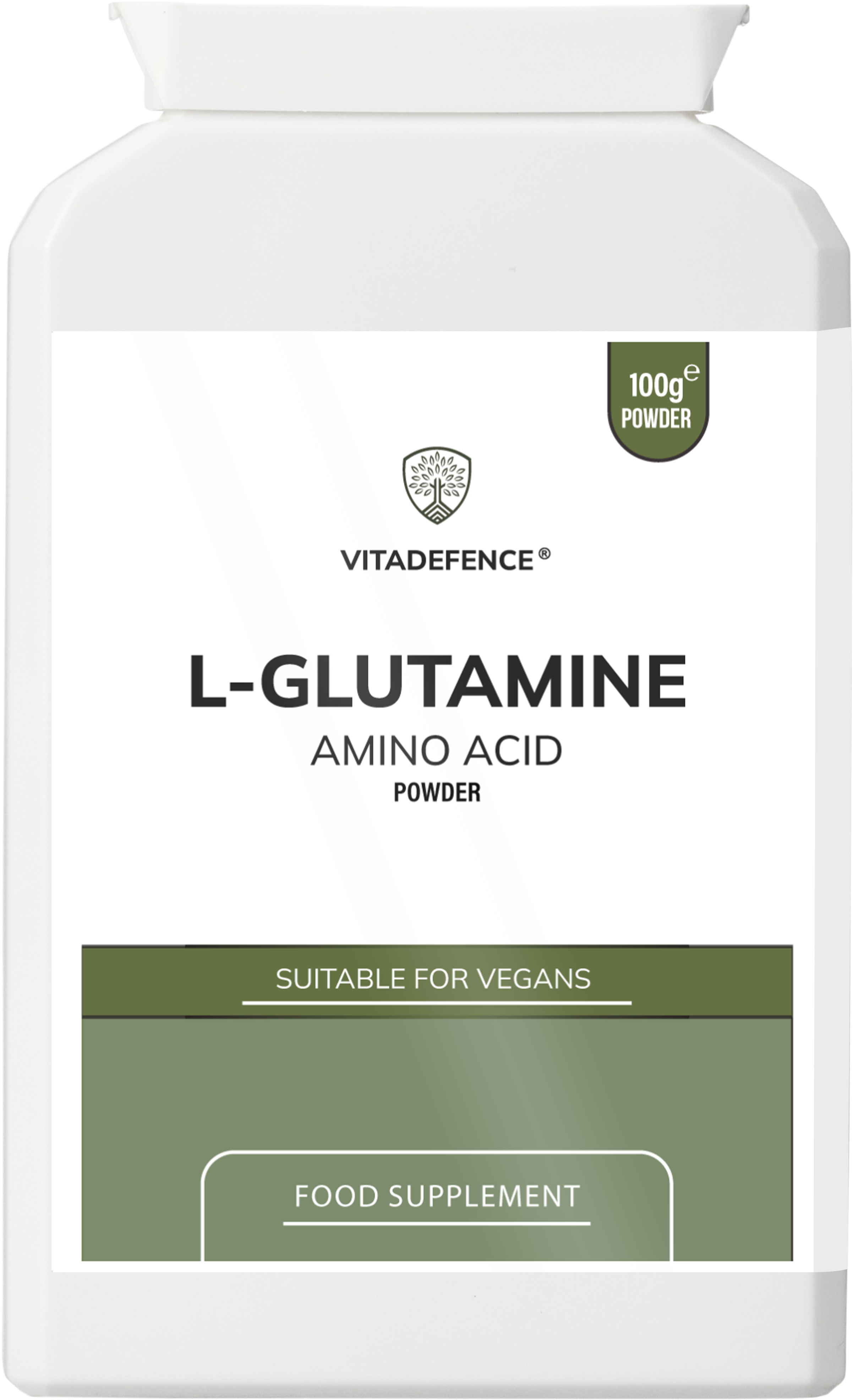 Vitadefence® L-Glutamine Powder |  Vegan – 100 g