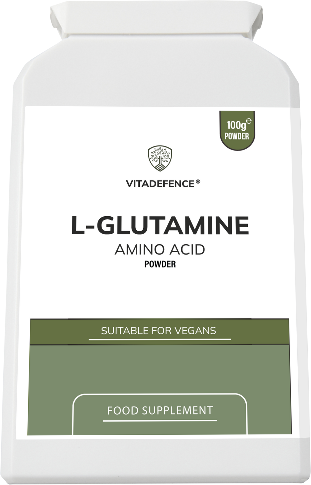 Vitadefence® L-Glutamine Powder |  Vegan – 100 g