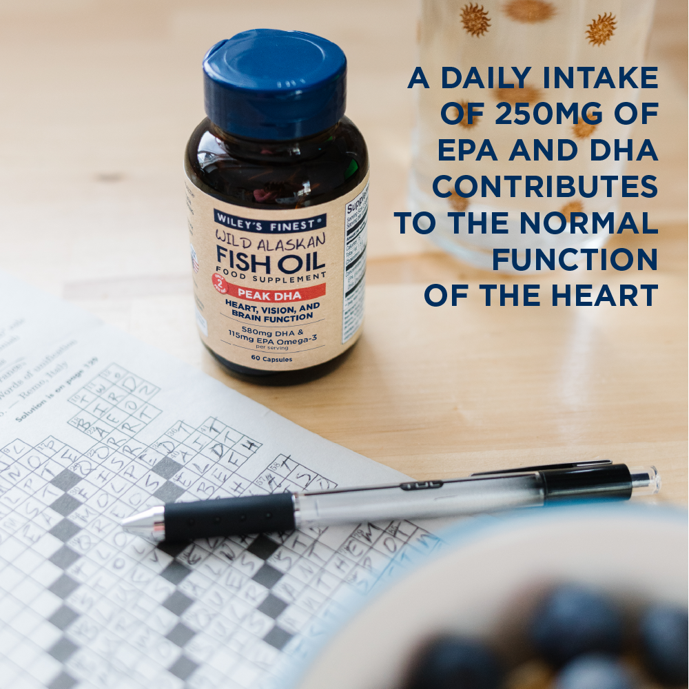 PEAK DHA Omega-3 Fish Oil Capsules