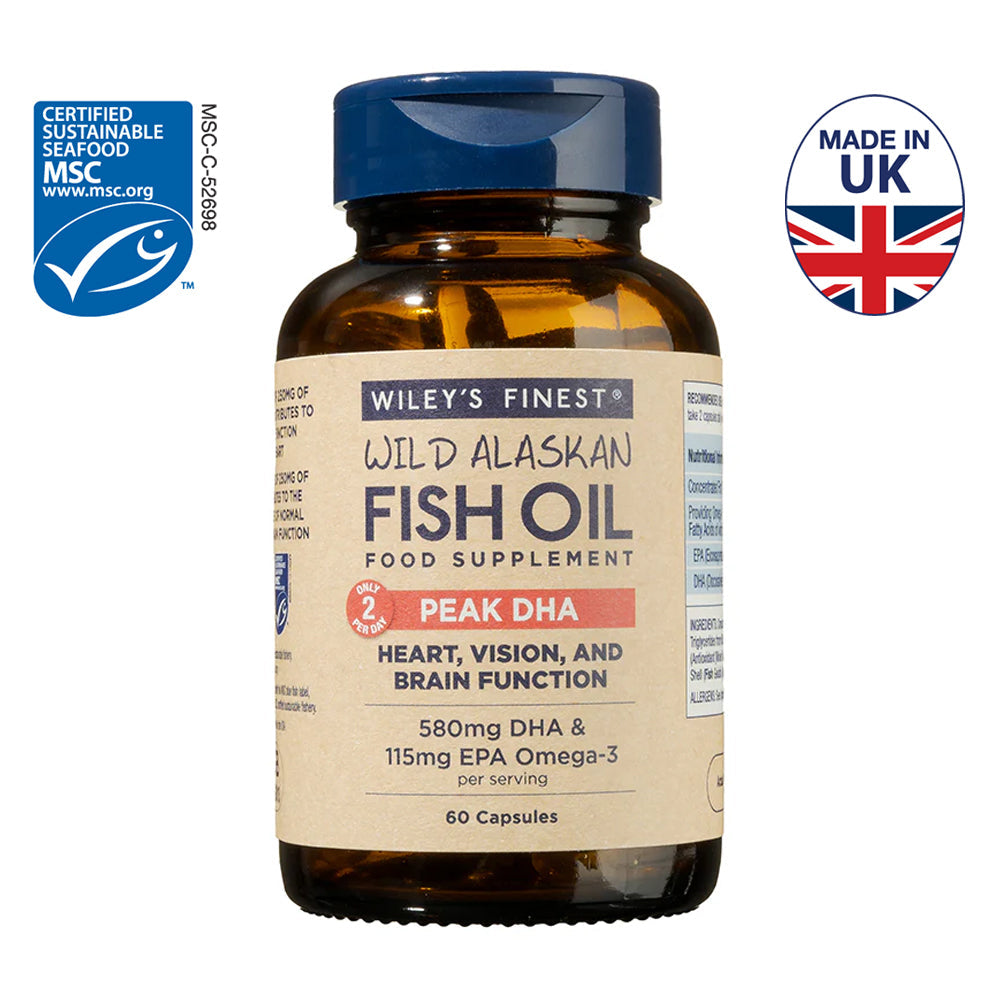 PEAK DHA Omega-3 Fish Oil Capsules