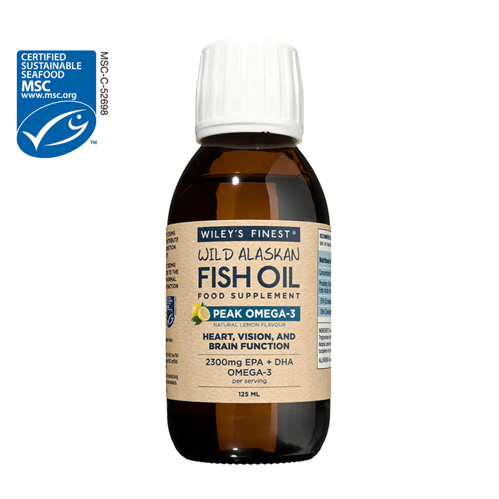 PEAK OMEGA-3 Fish Oil Liquid (Lemon)