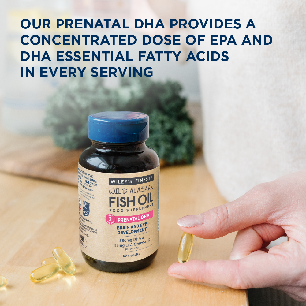 PRENATAL DHA Omega-3 Fish Oil Capsules