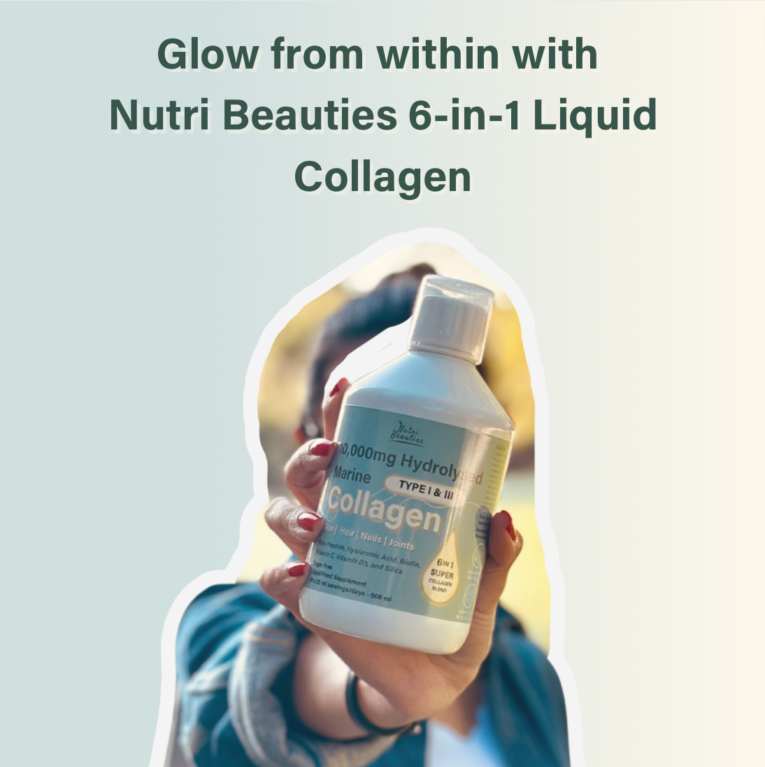 6-in-1 Hydrolysed Marine Collagen 10,000Mg (NB)