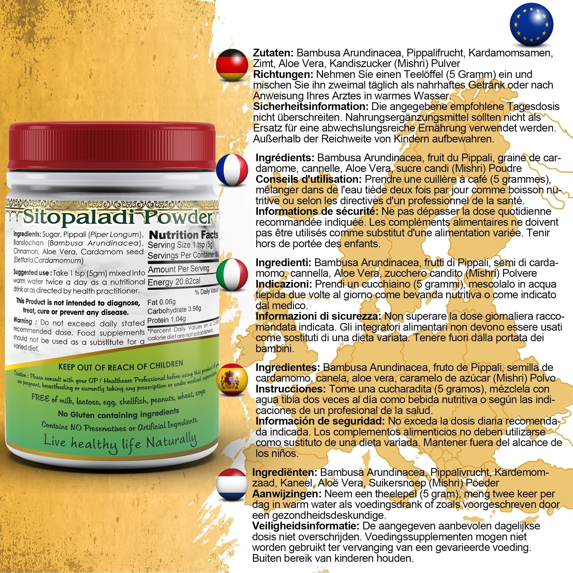 Sitopaladi Powder
