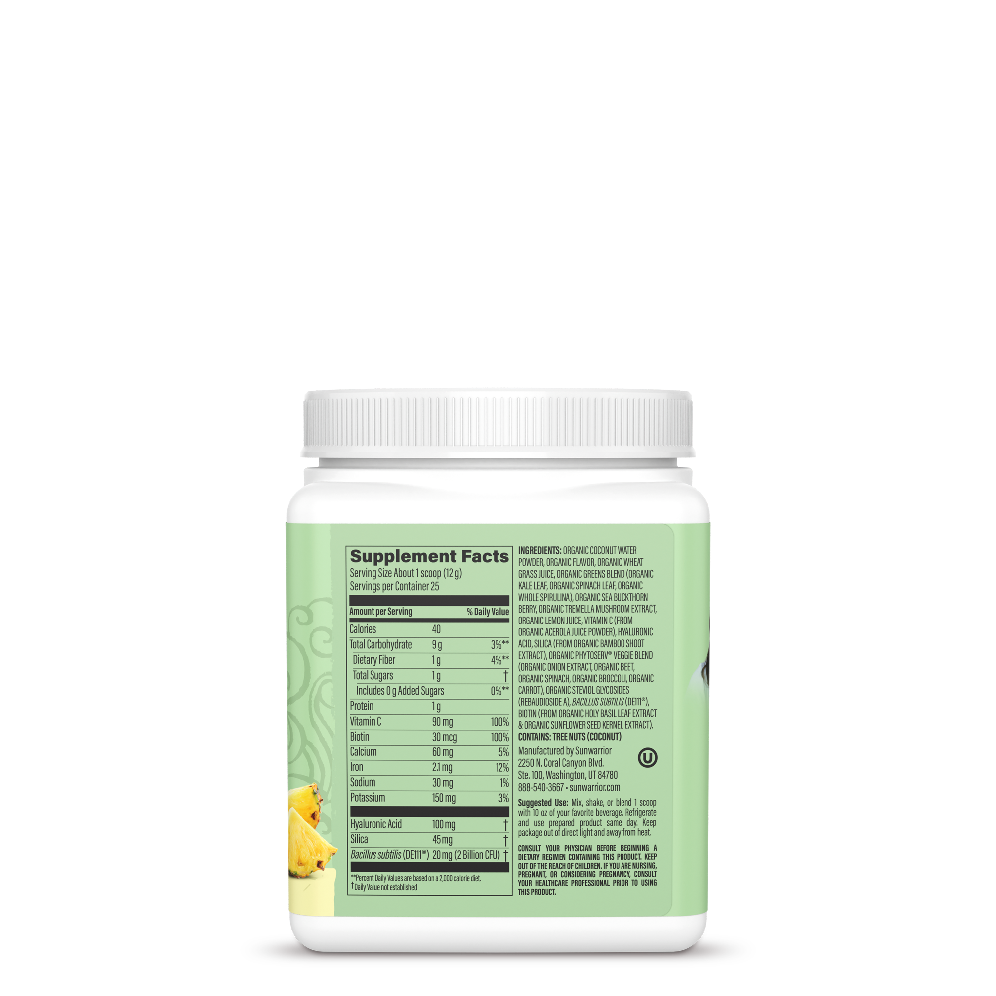 Sunwarrior Beauty Greens Collagen Booster