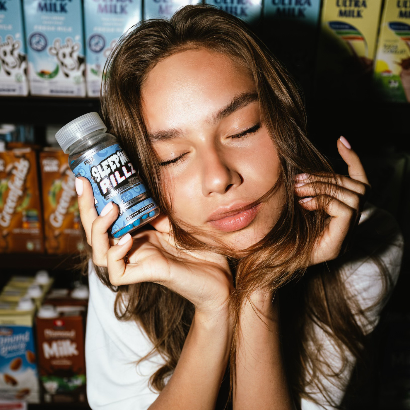 SleepingPillz™ – Magnesium Glycinate, Ashwagandha, L-Theanine & 5-HTP