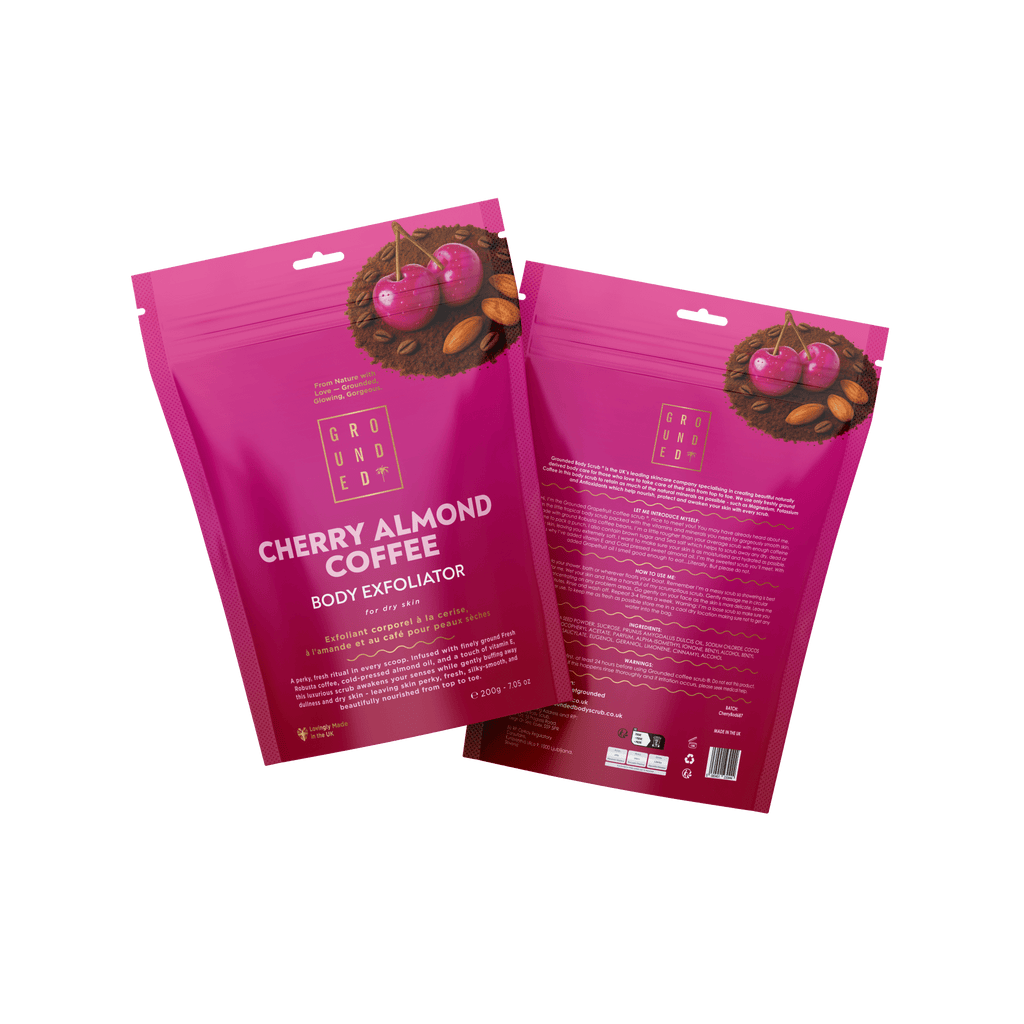 Cherry Almond Coffee Body Exfoliating Scrub (200g)