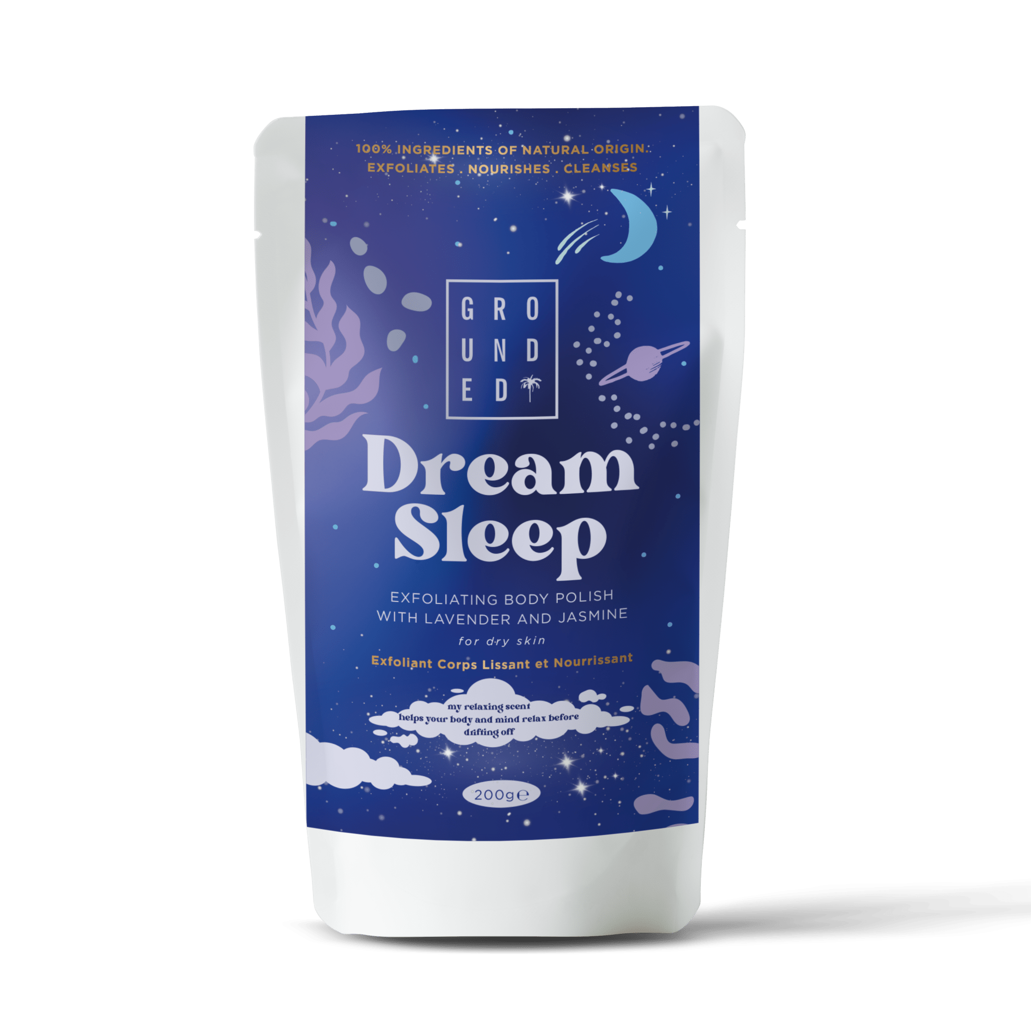 Dream Sleep Jasmine and Lavender Body Polish 200g