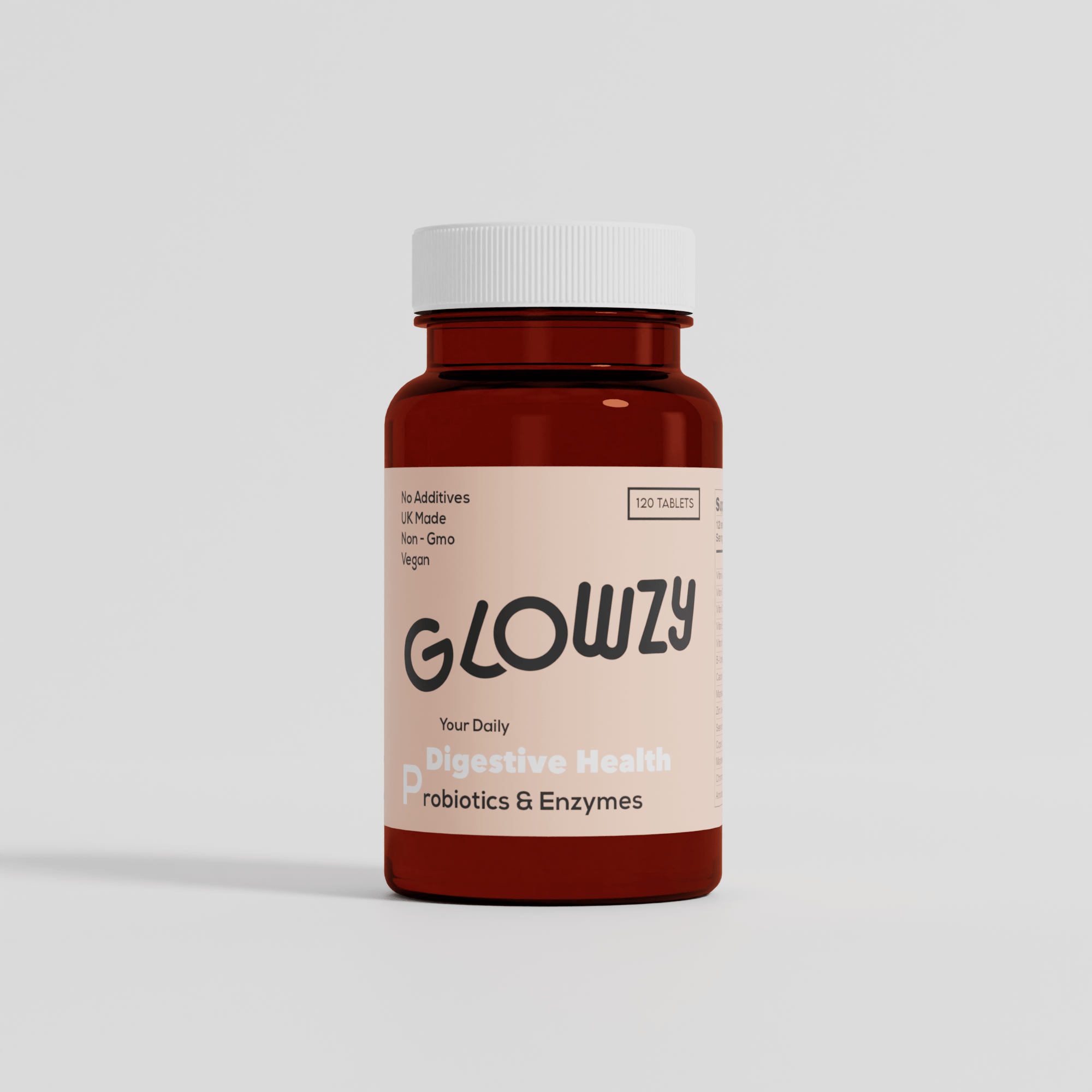 Glowzy Digestive Health Tablets x 120