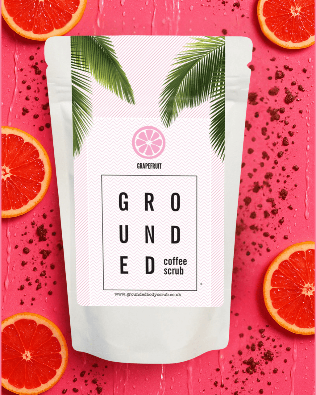 Grapefruit Coffee Full Body Scrub - For Dry Skin