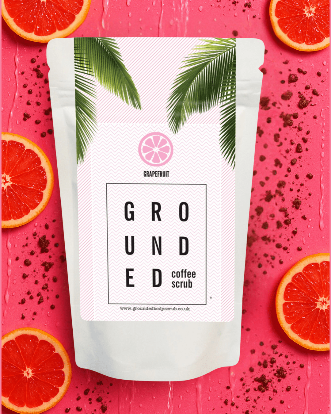 Grapefruit Coffee Full Body Scrub - For Dry Skin