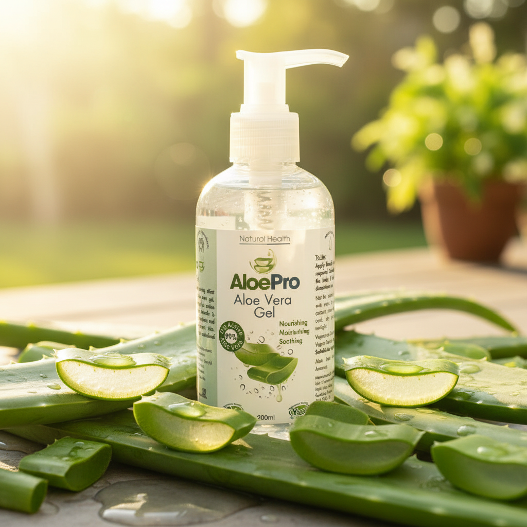 AloePro Natural Soothing Aloe Gel UK 200ml