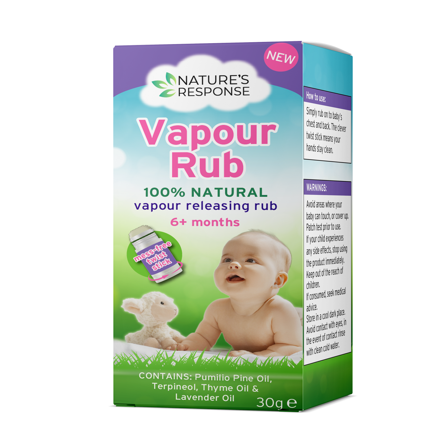 Nature's Response Vapour Rub - 30g