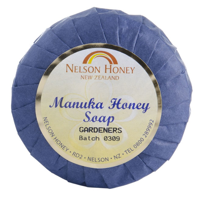 Nelson Honey Pure natural gardeners soap with manuka honey