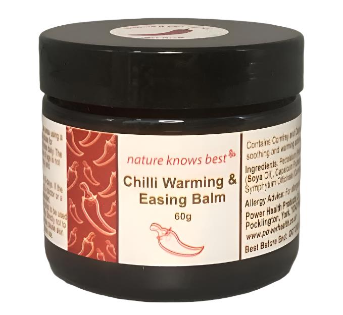 Power Health Chilli Muscle Rub Balm Warming & Easing 60g