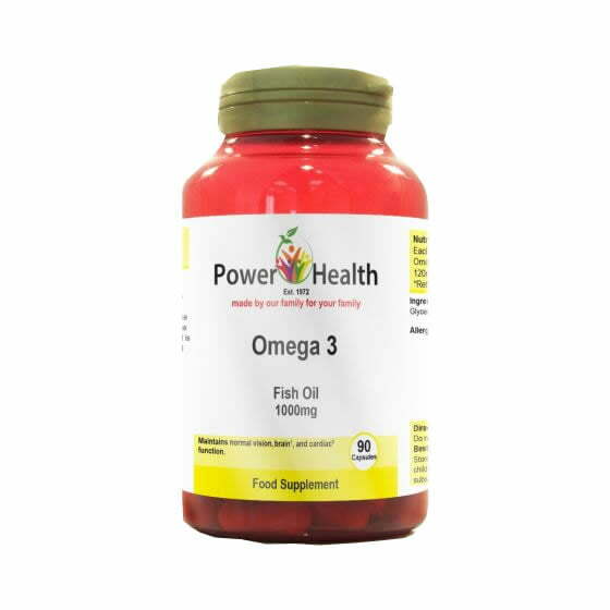 Power Health Omega 3 Fish Oil 1000mg 90 Caps