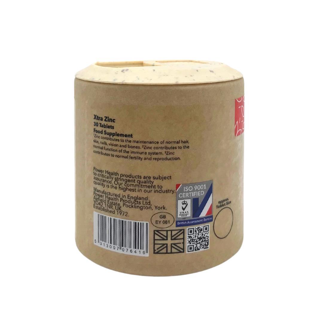 Power Health Xtra Zinc 15mg Elemental 30 tablets