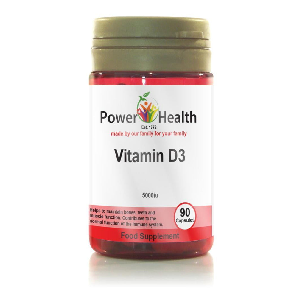 Vitamin D3 5000iu - 90 Capsules