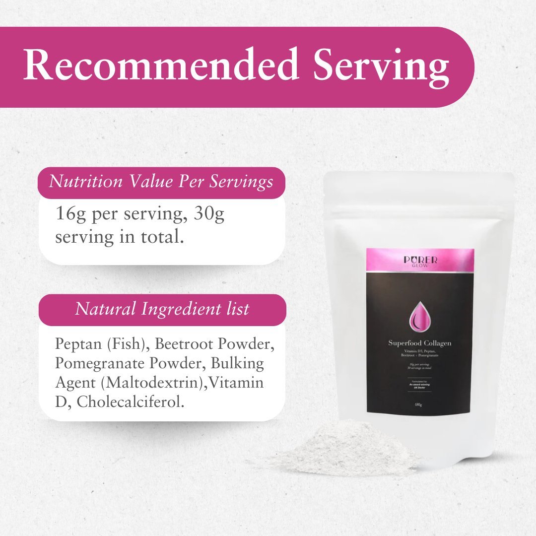 Purer Glow Collagen - Marine collagen peptides