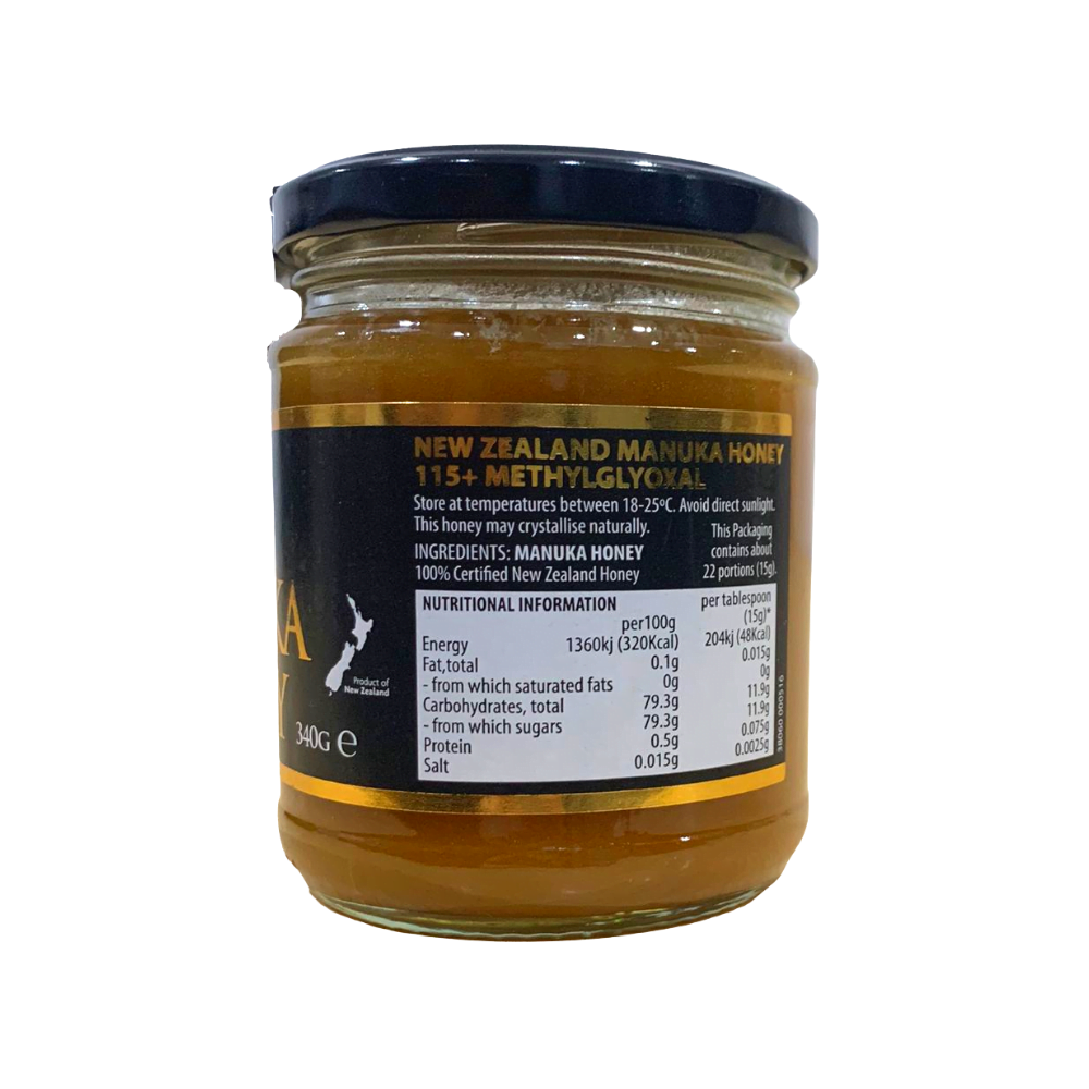 Queen Bee Manuka Honey MG115 - 340g