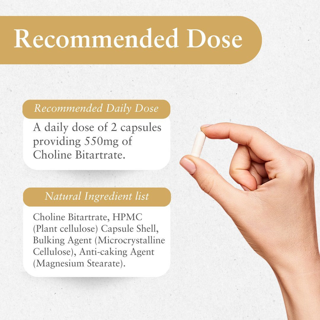 The Choline Capsule - Choline Bitartrate