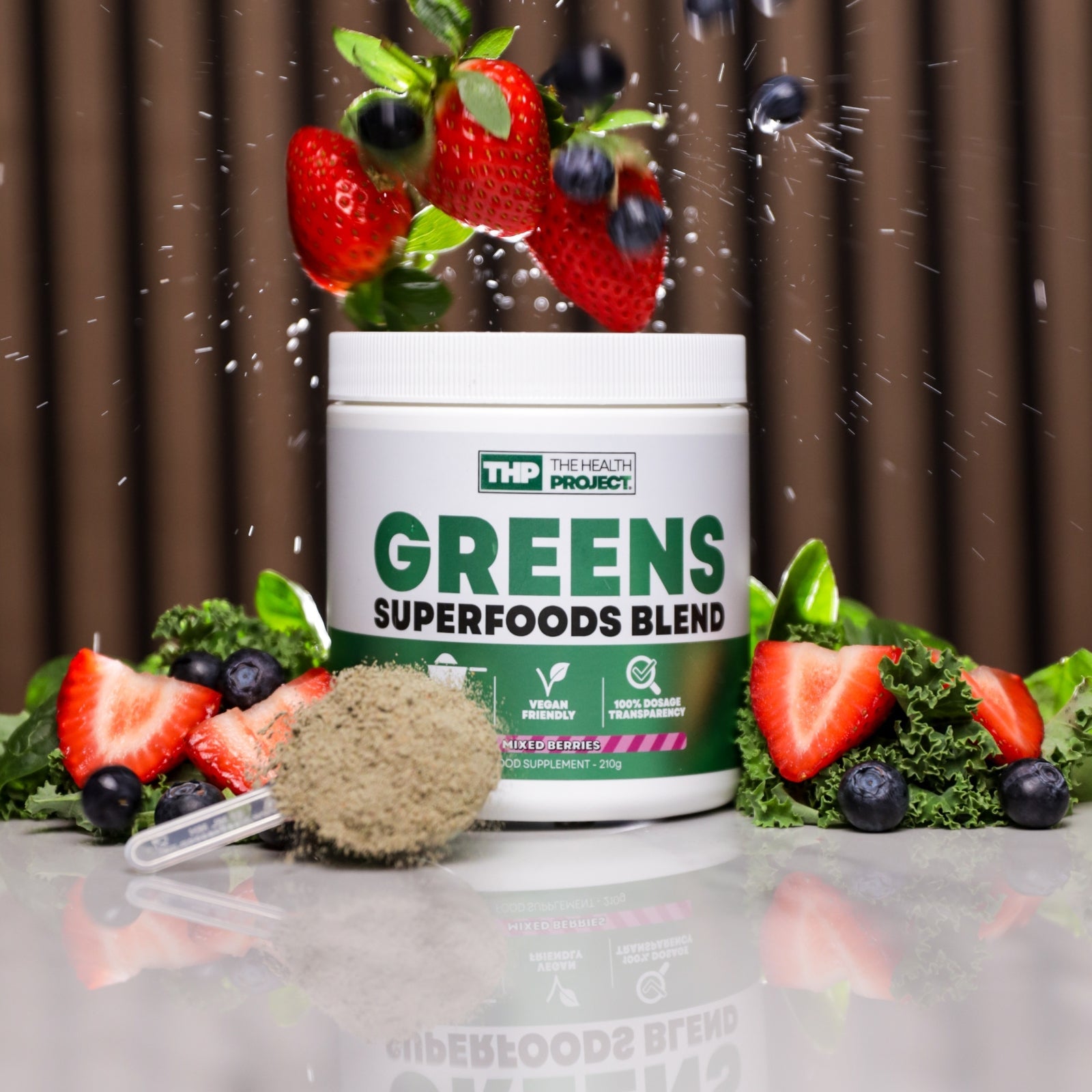 The Health Project® Greens Superfoods Blend 210g