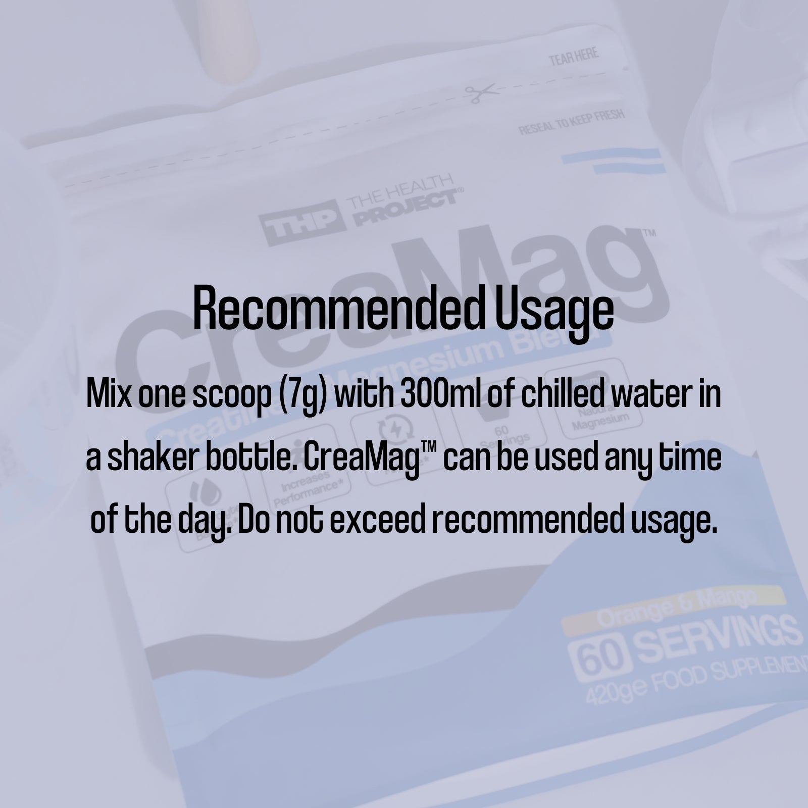 The Health Project CreaMag™ | Creatine & Magnesium Blend