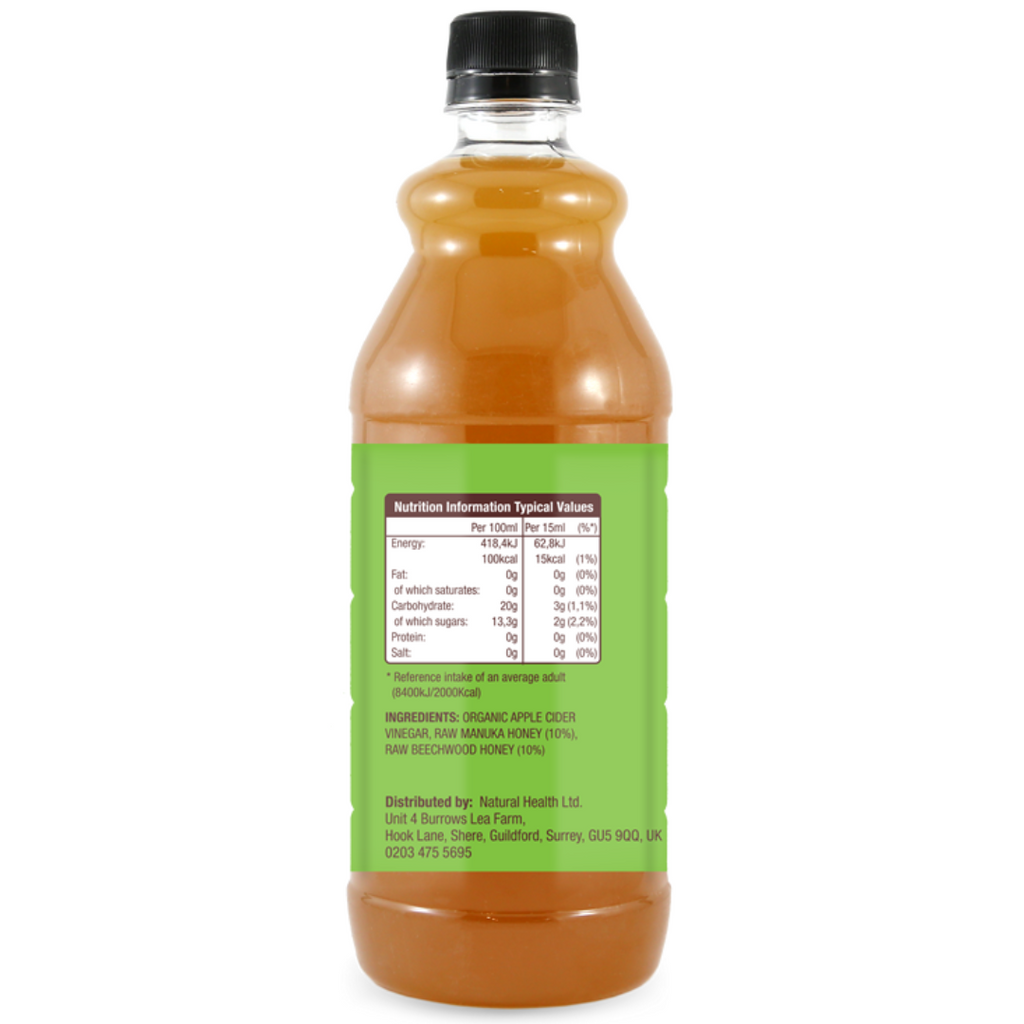 Wedderspoon Apple Cider Vinegar with Manuka Honey 750ml