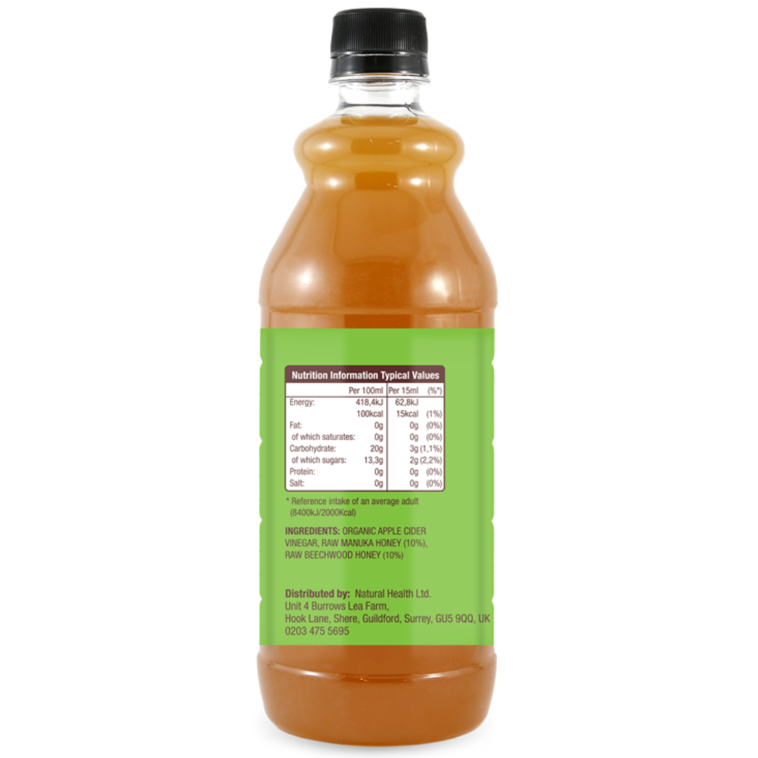 Wedderspoon Apple Cider Vinegar with Manuka Honey 750ml